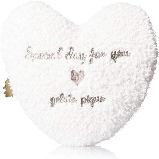 Amazon ジェラート ピケ ホワイトデーハート刺繍ハートポーチ Pwgb Owht Gelato Pique ジェラート ピケ ポーチ