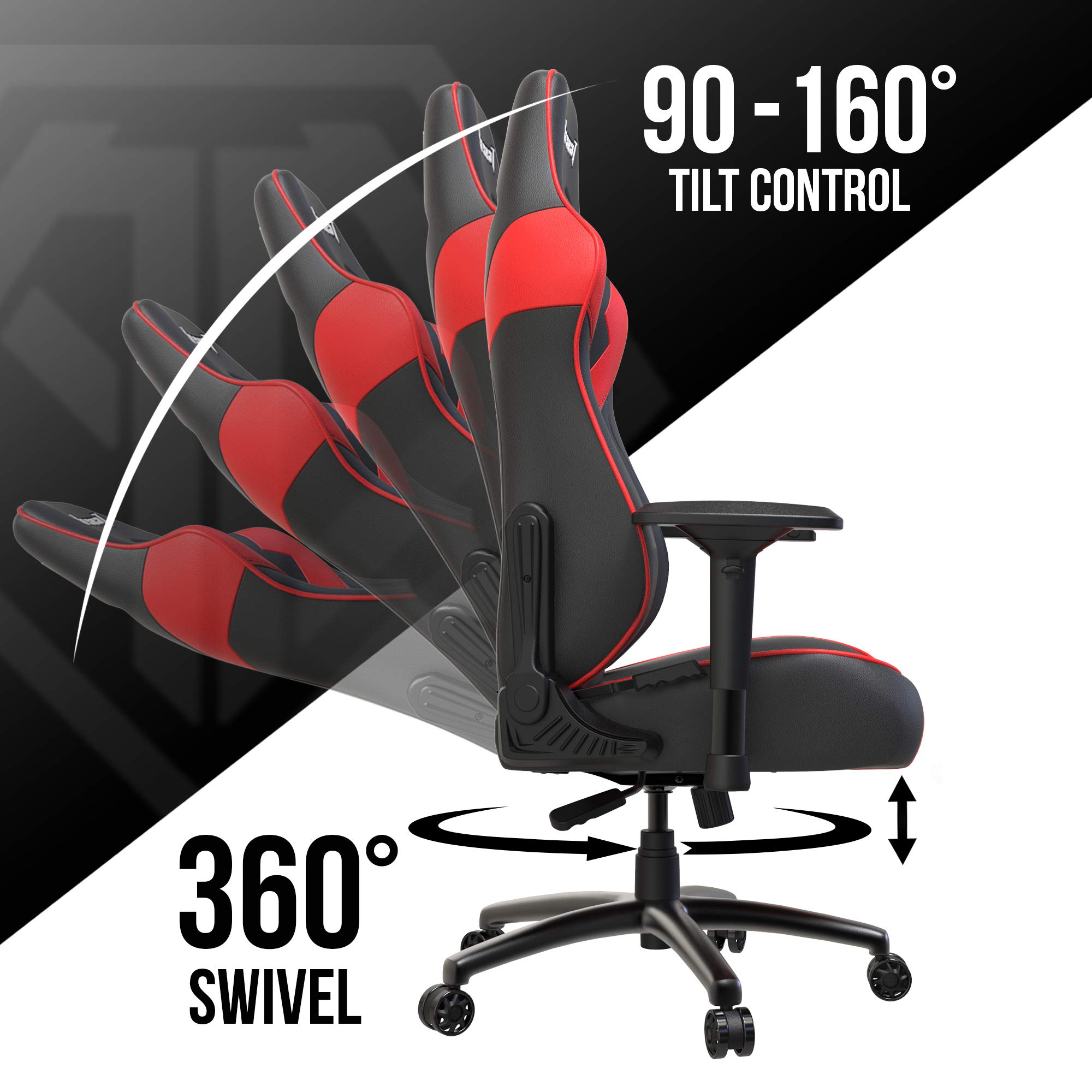 Anda Seat Dark Demon Series Pro Gaming Chair Red Office Chair with