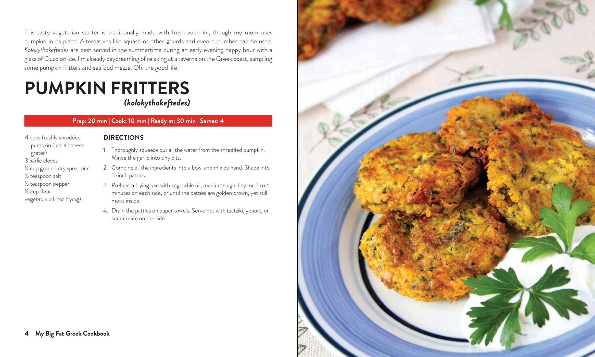 My Big Fat Greek Cookbook: Classic Mediterranean Soul Food Recipes