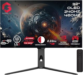 شاشة العاب OLED مقاس 32 بوصة من جيم اون