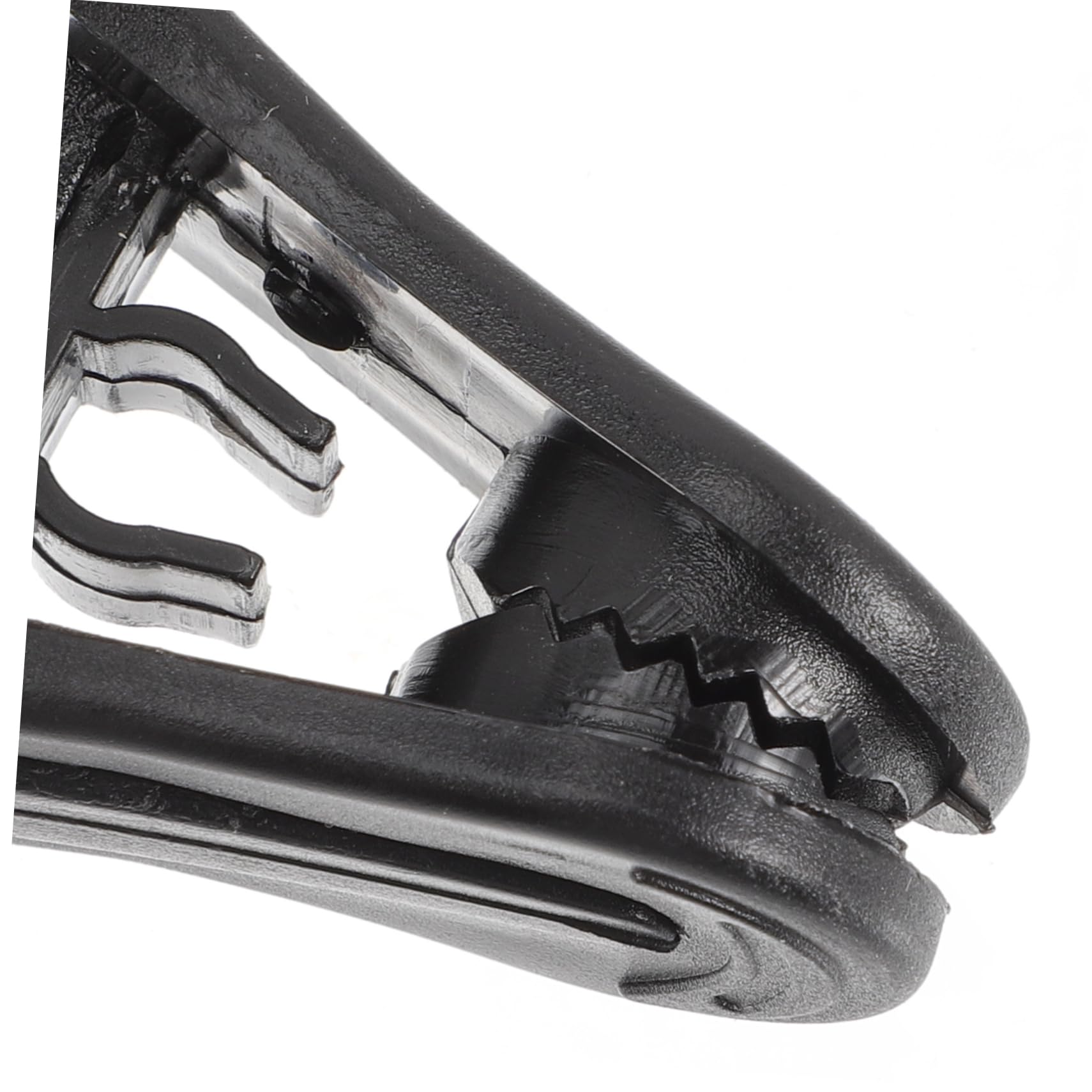 50 Pinzas de Plástico Negro para Perchas Clip para Organizar Ropa y Pantalones Sujeción Fuerte para Armario y Secado al Aire Libre