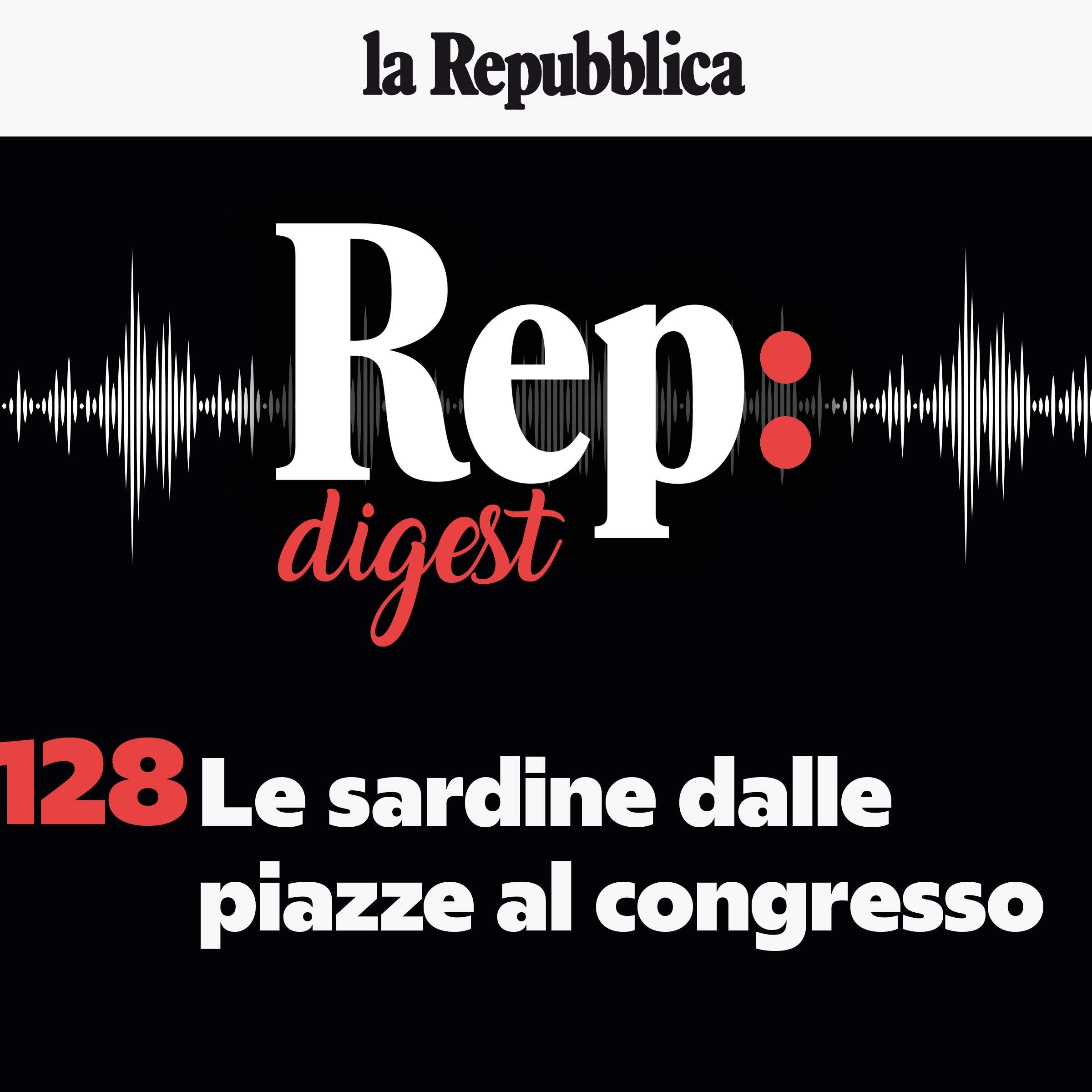 Le sardine dalle piazze al congresso