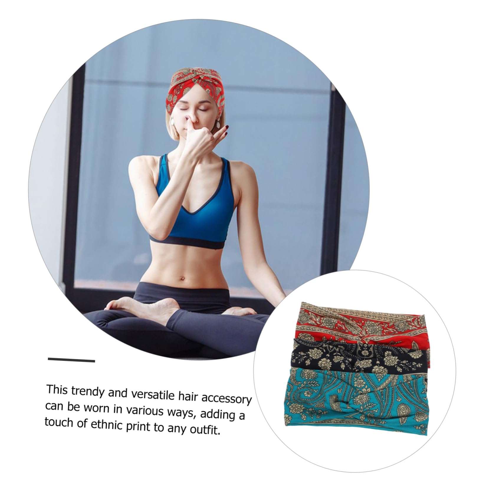 Amazon.co.jp: FOMIYES 3個レディース用ストレッチ製ヘッド