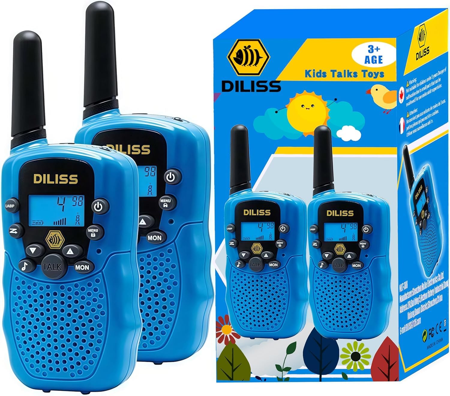 DILISS Kids Talks Toy for 3-12 Year Old Boys Girls Best Gift, 3