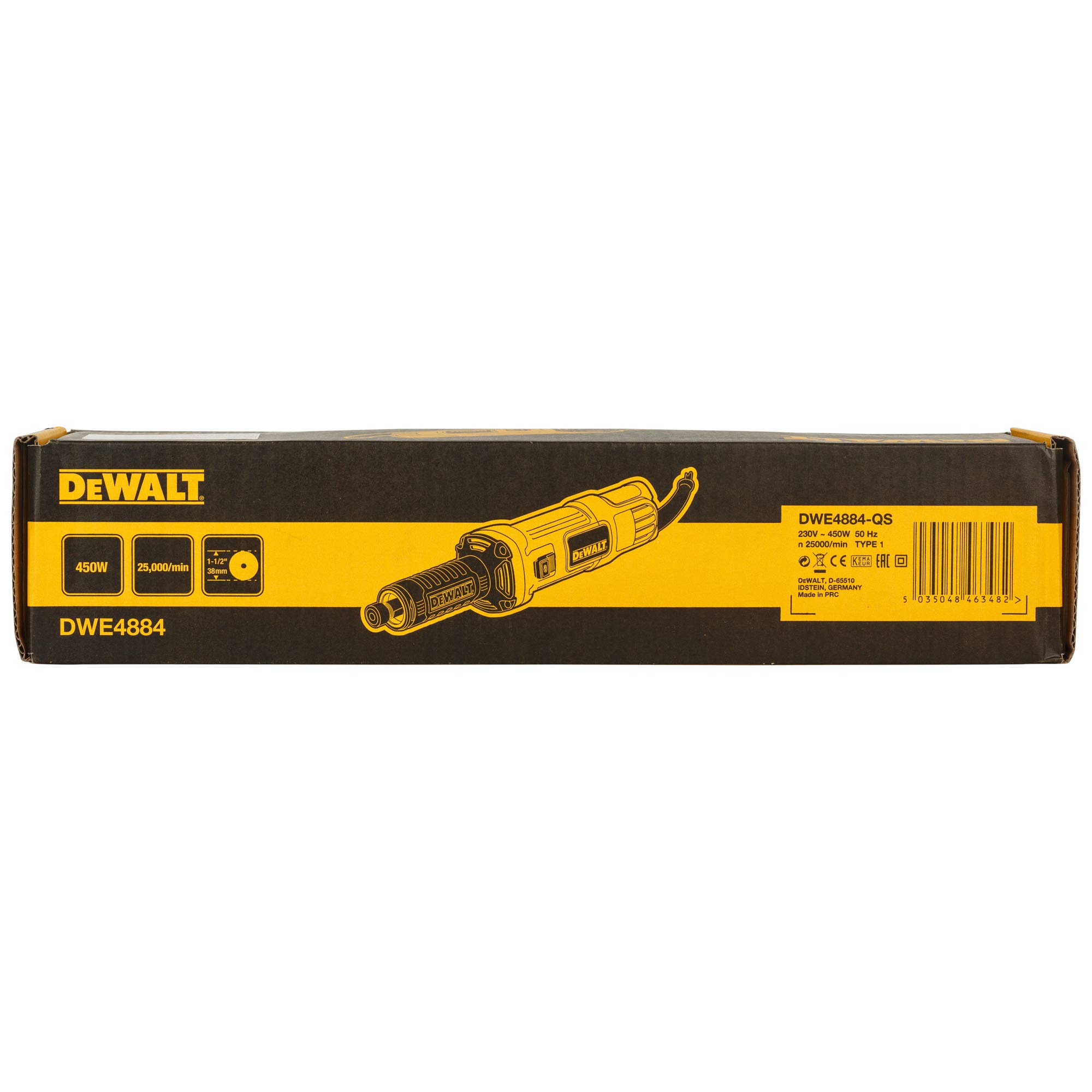 DEWALT Smerigliatrice Angolare 230 mm 450 W DWE4884-QS