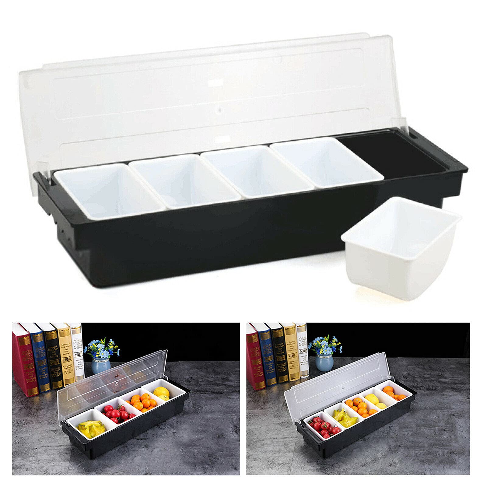 Bar Up Ingredient Box 6 contenitori per alimenti o spezie in