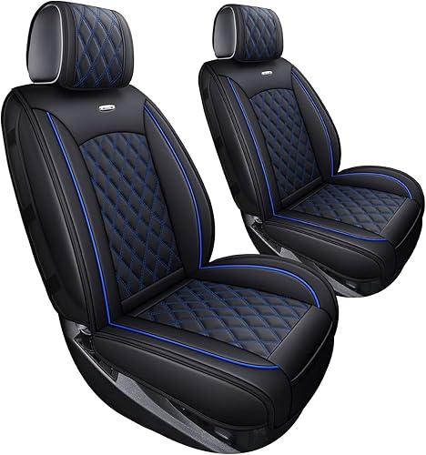 Miniatura 7 de Fundas de cuero para asiento delantero de automóvil, para Silverado Sierra