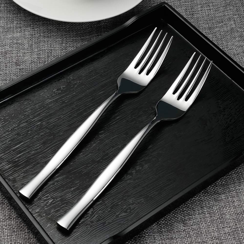 Idotry 12-Piece Stainless Steel Dinner Forks — Amazon image 4