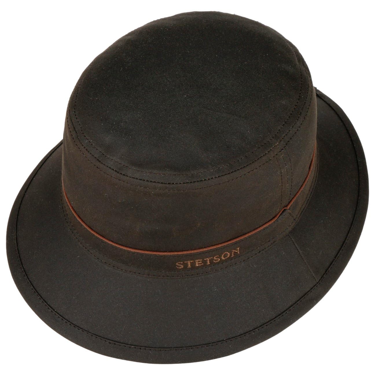 Stetson Avasun Cappello Bucket in Cotone Cerato Protezione UV 40 Uomo Autunno Inverno