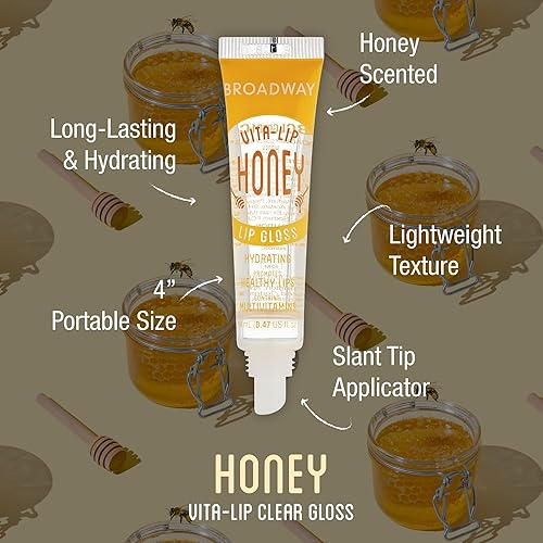 Miniatura 2 de Broadway Vita-Lip - Brillo de labios transparente, 0.47oz14ml (juego de 8 unidades)