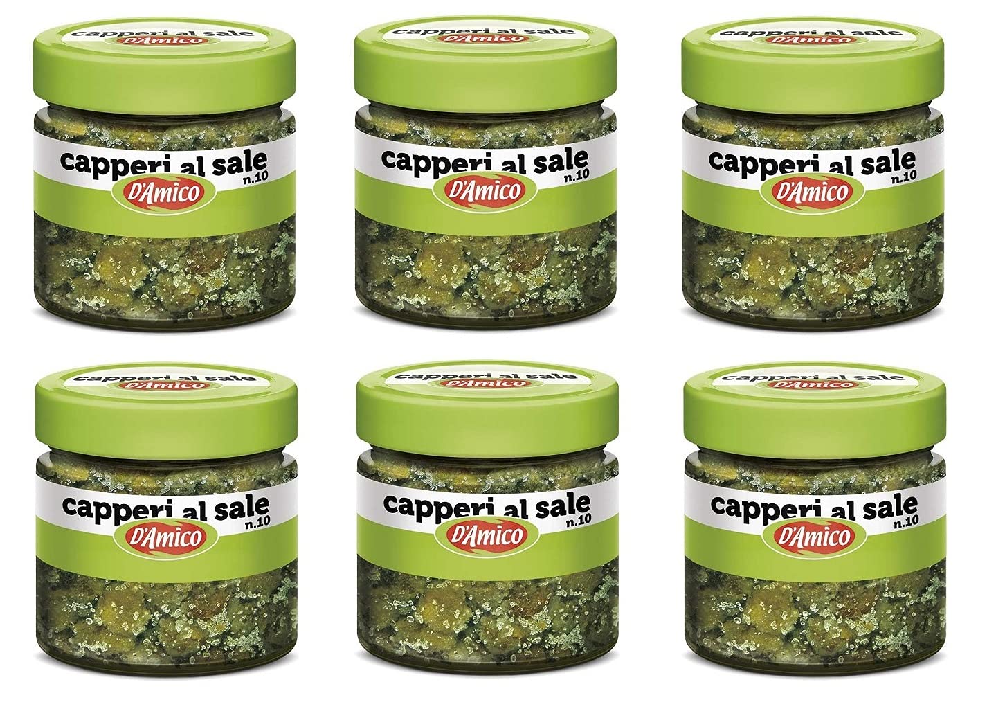 D'Amico Capperi al Sale Alcaparras de sal 70g