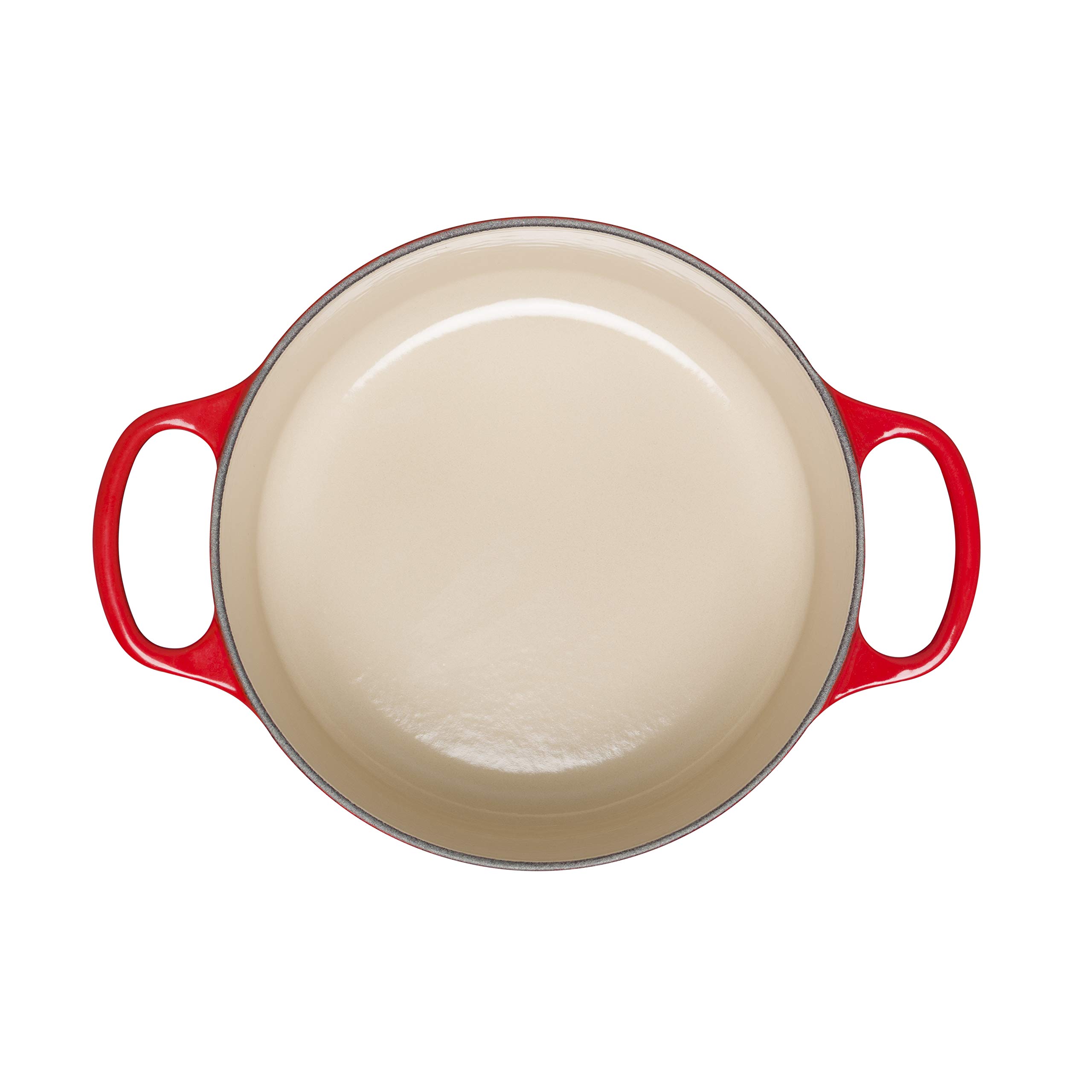 Le Creuset Cocotte redonda de hierro fundido, 18 cm, 1, 8 L, Todas Las Fuentes de Calor incluso inducción, Cereza, 21177180602430