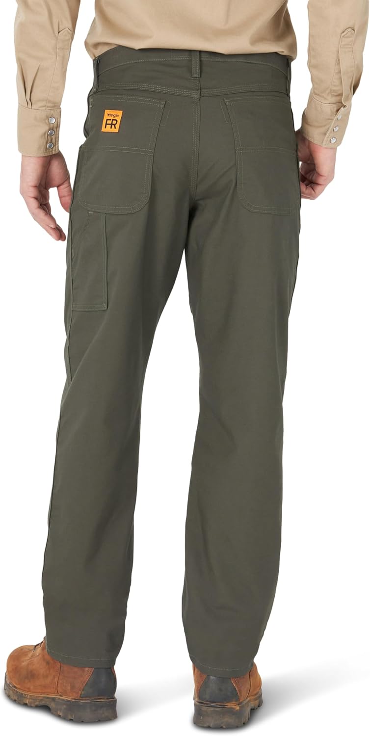 Wrangler Mens Men's Flame Resistant Carpenter Work Pant - Image 2
