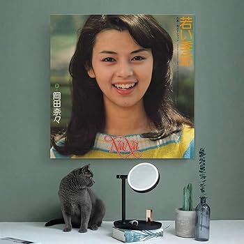 岡田奈々　キャンバスボード Amazon.co.jp: 岡田奈々 女優 歌手若い頃 5 レトロ ポスター
