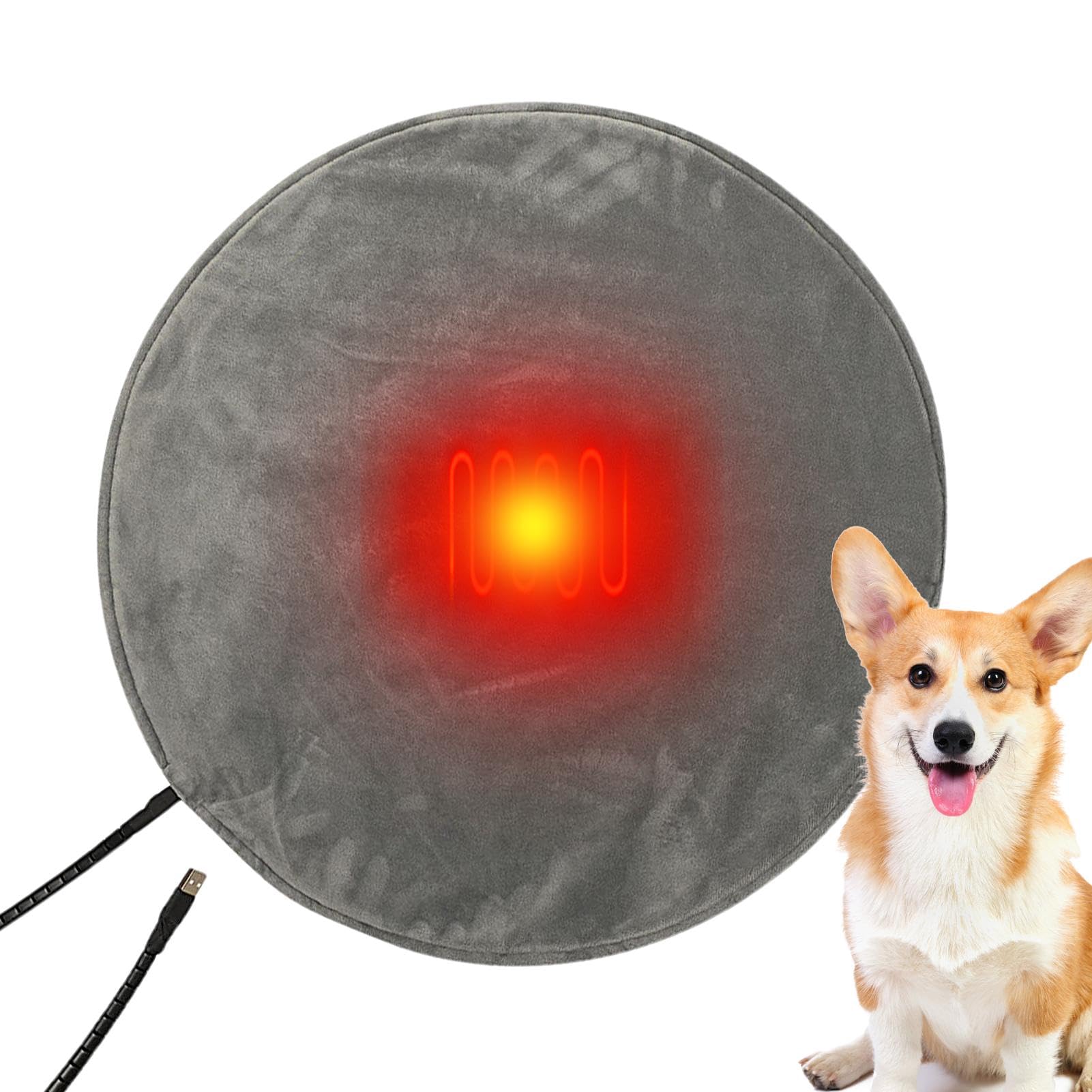 Couverture électrique USB pour animaux : protégez votre chien du froid avec ce tapis lavable