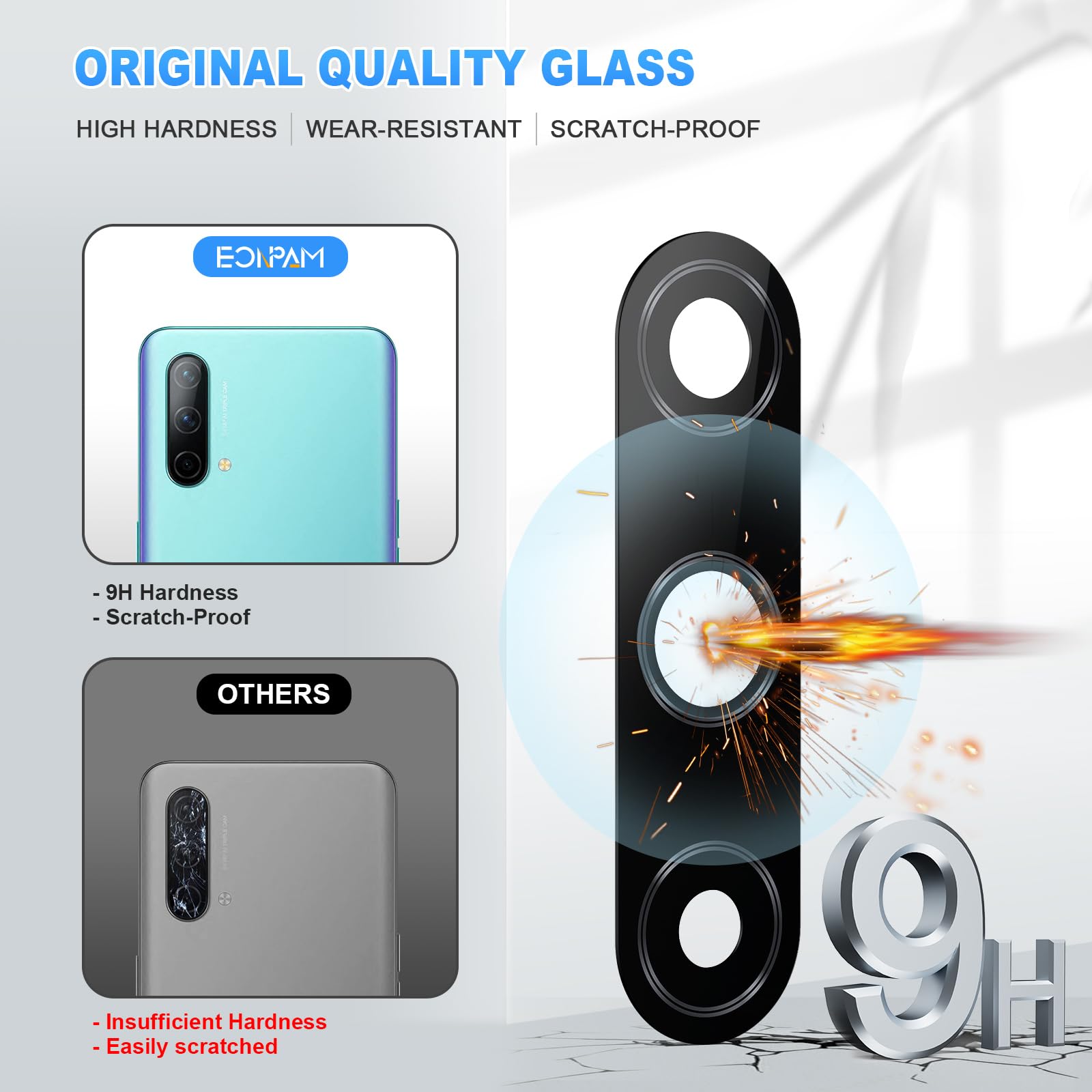 Verre Trempé OnePlus Nord CE5 5G Protecteur écran - 2 Pièces Verre Trempé OnePlus Nord CE5 5G Protecteur écran - 2 Pièces