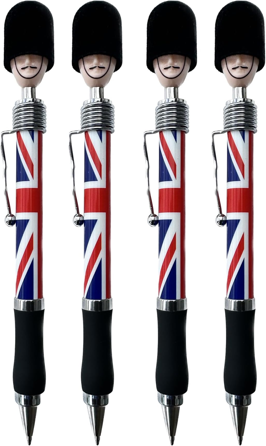 12 X LONDON BRITISH SOUVENIRS CROWN PENS ENGLAND PEN UNION JACK GIFT PEN UK PENS EUR 16,51 - IT - Foto 10