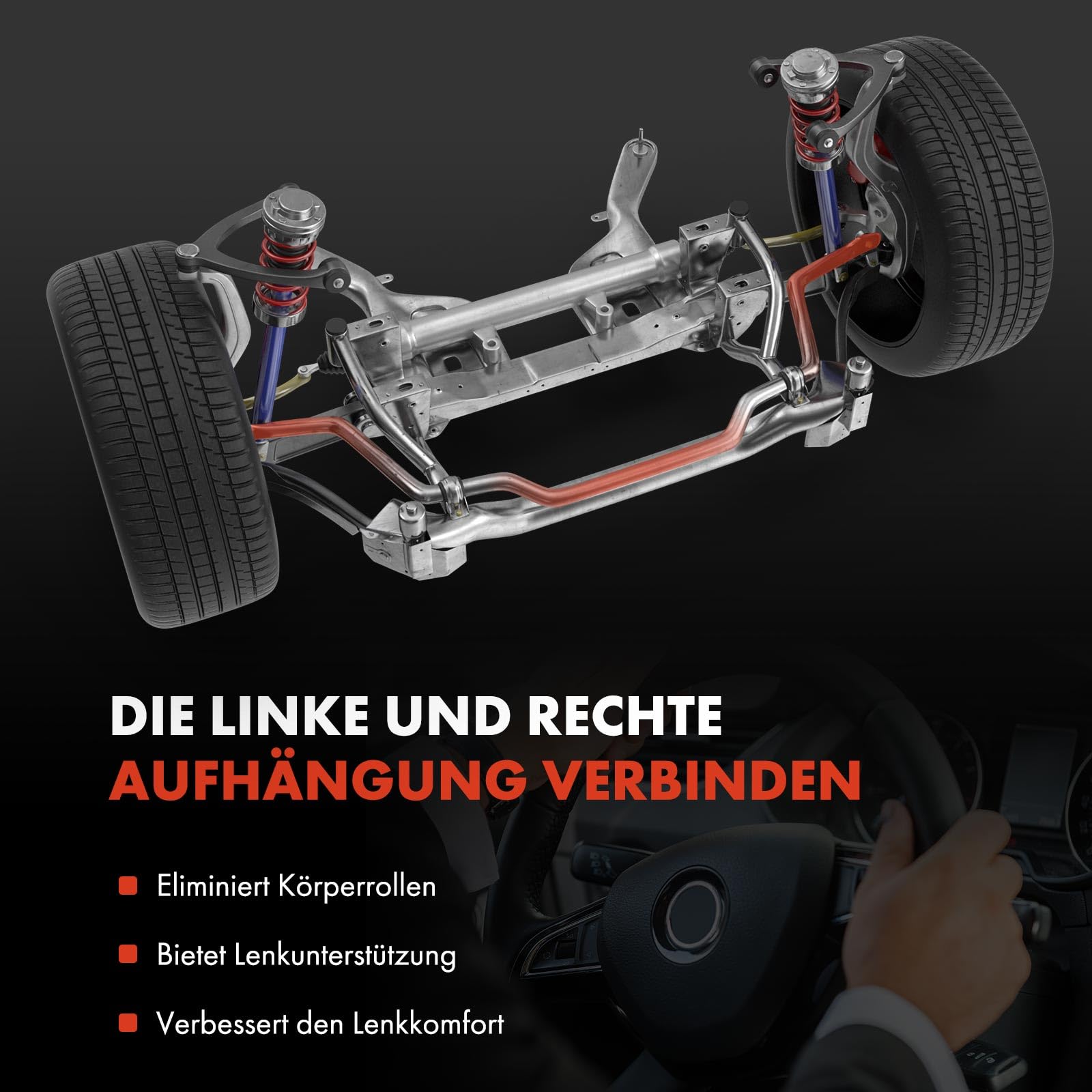 Frankberg Stabilisator ohne Gummilager Vorderachse 50704867