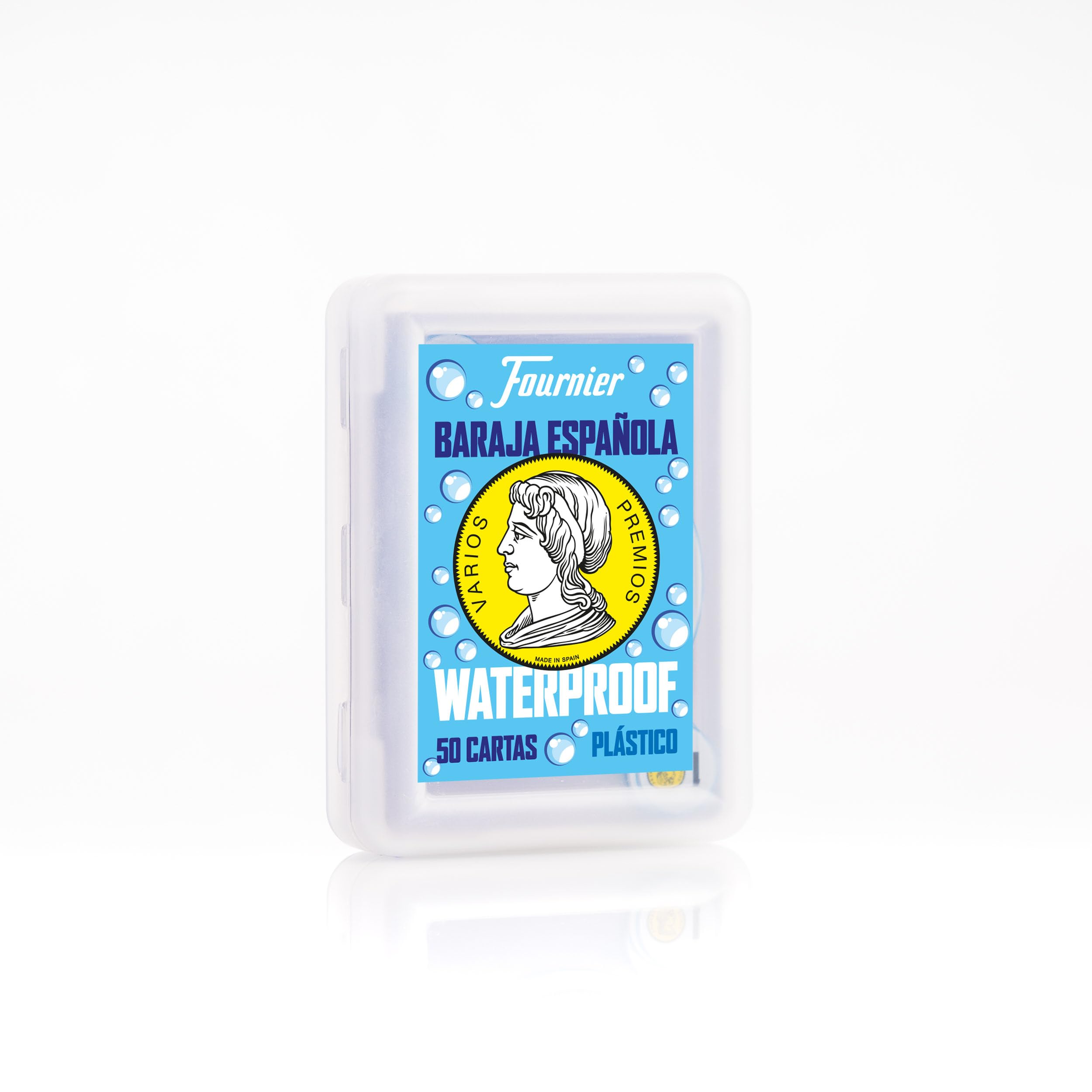Fournier-Baraja Española de Cartas Waterproof de Plástico para piscina y playa, color no aplica (1045928)