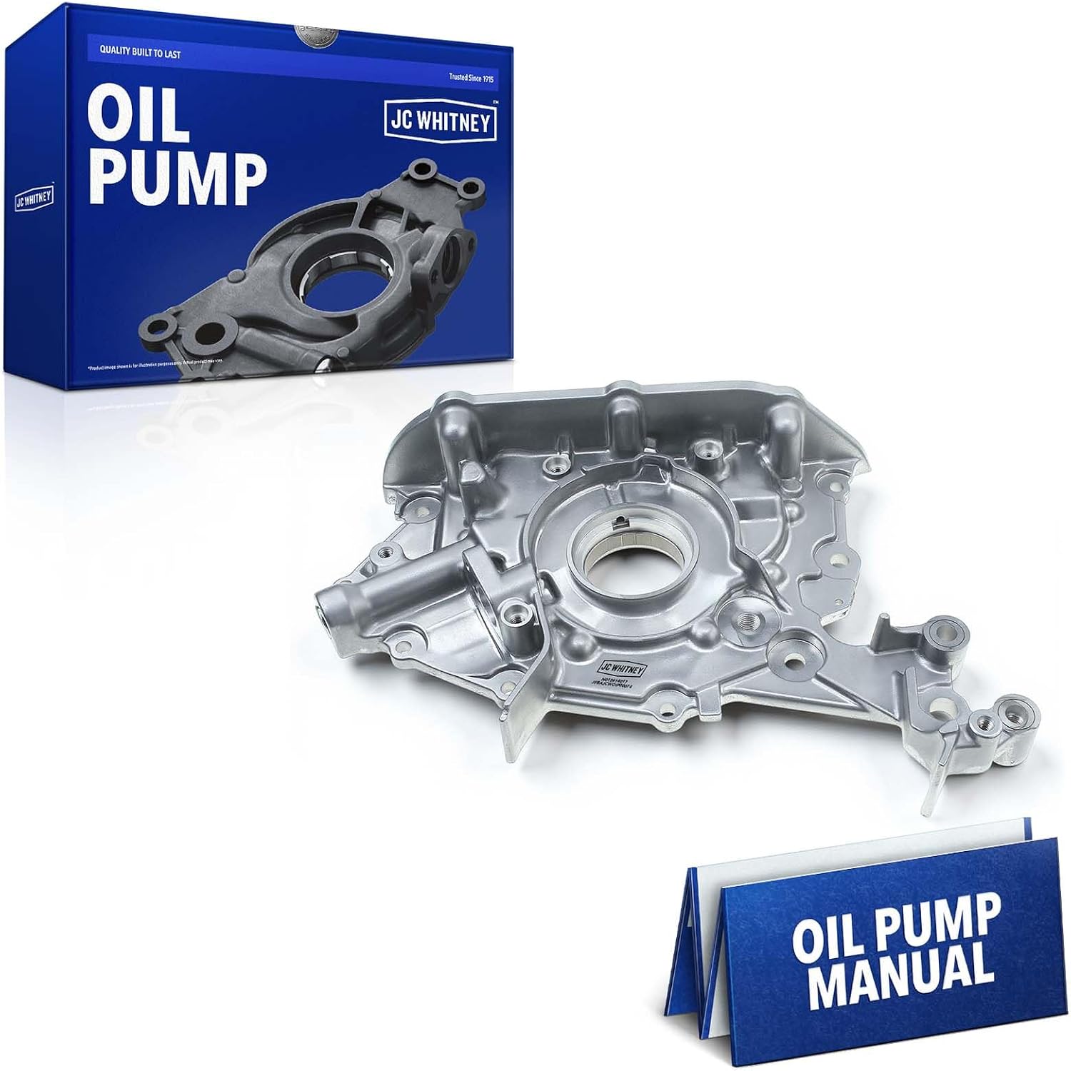 JC Whitney JFBAJCWOIP00074 Engine Oil Pump - Compatible with Toyota Camry 03-06, Highlander 01-10, Sienna 04-06, Lexus RX330 04-06, RX400h 06-08 - 3.0L 3.3L