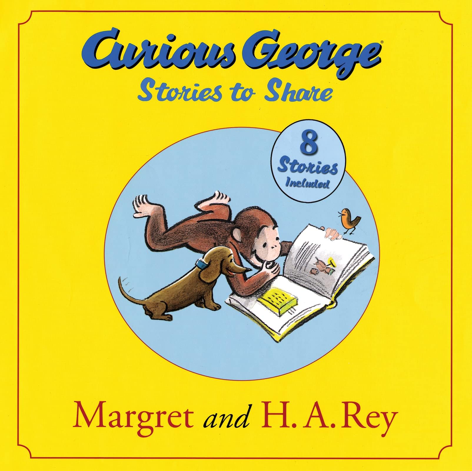 Curious George Stories to Share: A Fun Treasury of Curious George Adventures to Read Together at Home or School