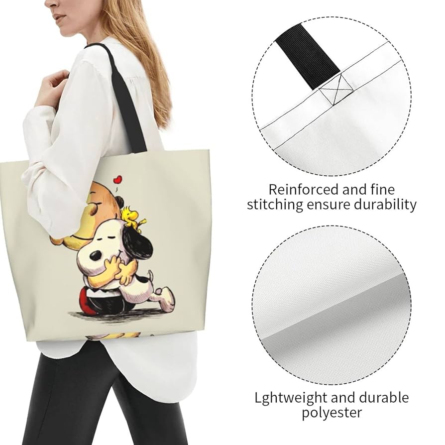 ピオヌンナル　スヌーピー＆チャーリー・ブラウン トートバッグ Amazon.co.jp: スヌーピー チャーリーブラウン トートバッグ