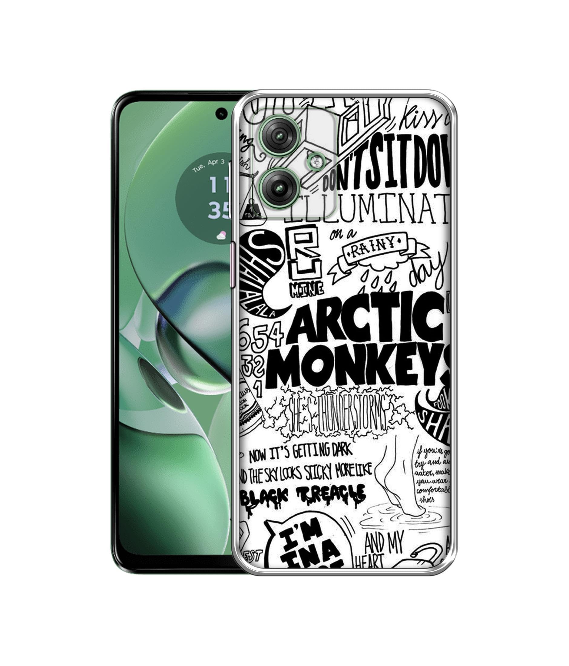 Casotec Arctic Monkeys Pattern Design Printed Silicon Soft TPU Back Case Cover for Motorola Moto G54 5G/G64 5G,Multicolor (B0D3QFCSRS) Amazon Price History, Amazon Price Tracker