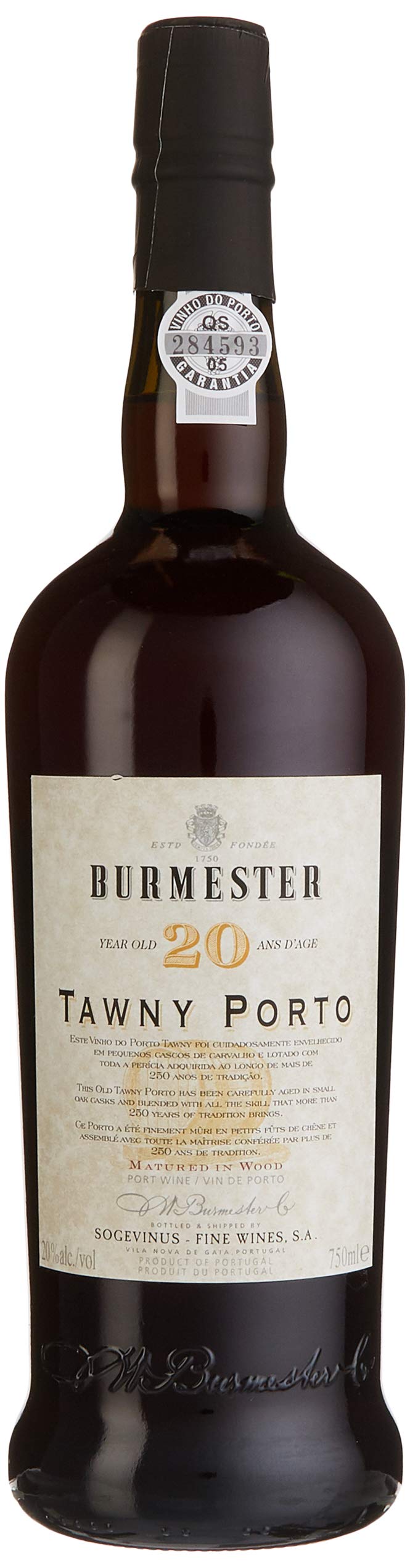 Burmester Tawny Port 20 Jahre (1 x 0.75 l)
