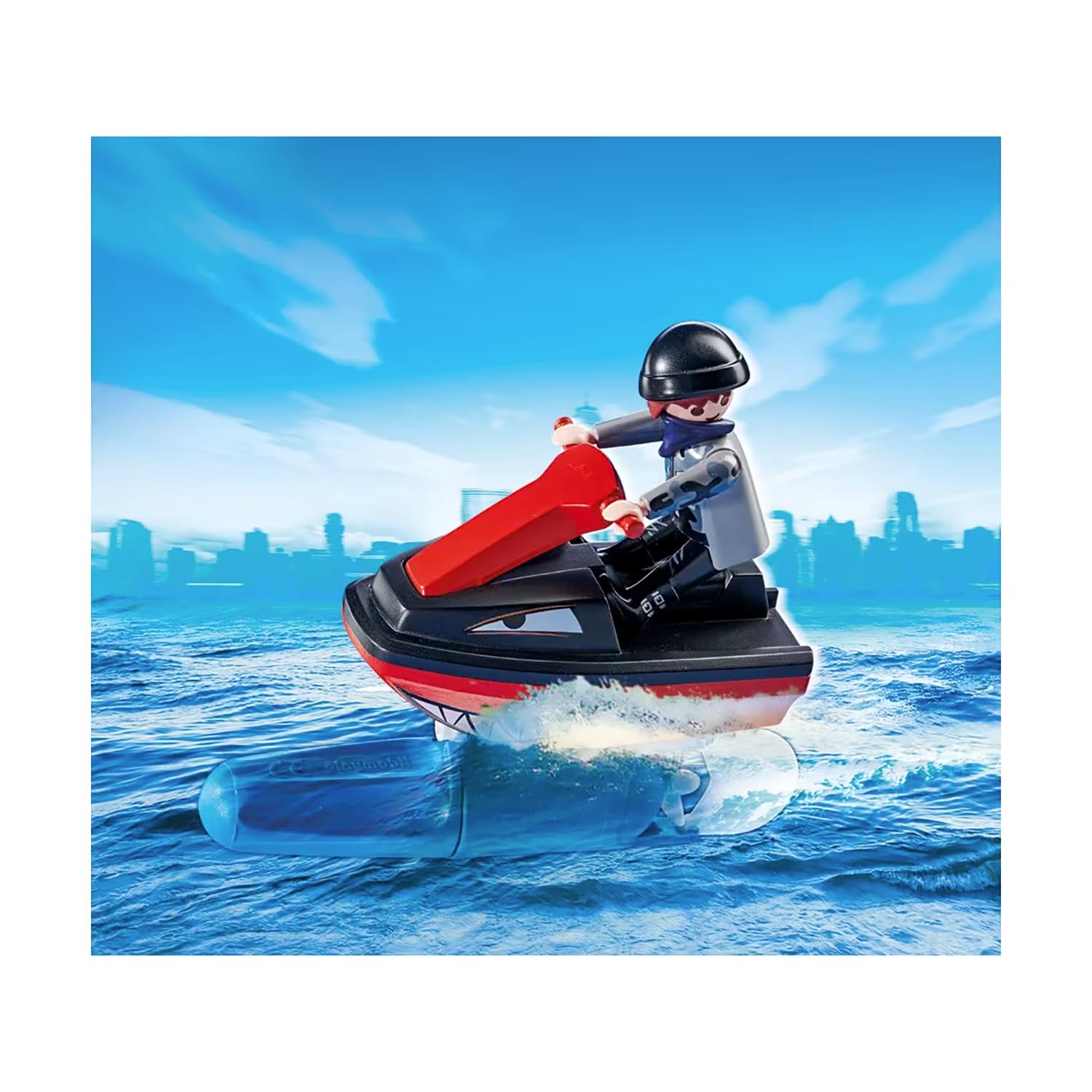 PLAYMOBIL Poursuite policière dans l'eau