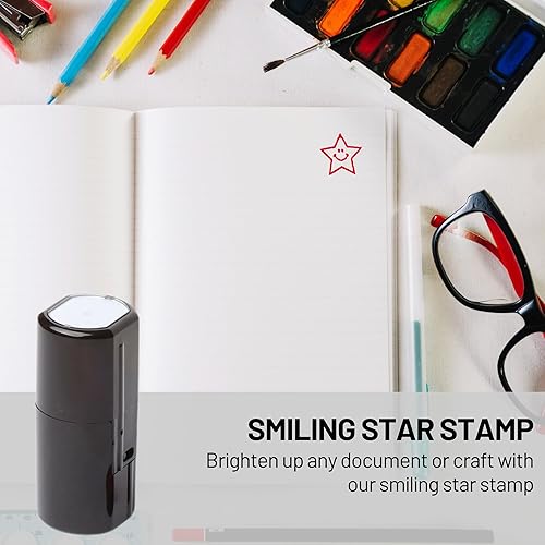 Miniatura 2 de Sellos autoentintables para profesores, sellos para profesores para aula y escuela, tarjetas de felicitación y álbumes de recortes, sello de emoji