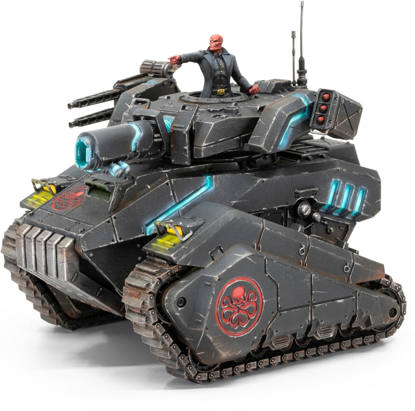 Marvel: Crisis Protocol Hydra Tank Terrain & Ultimate Encounter - Test Your Skills Against Hydra Might! Tabletop Superhero Game, Ages 14+, 2 Players, 90 Minute Playtime, Made by Atomic Mass Games