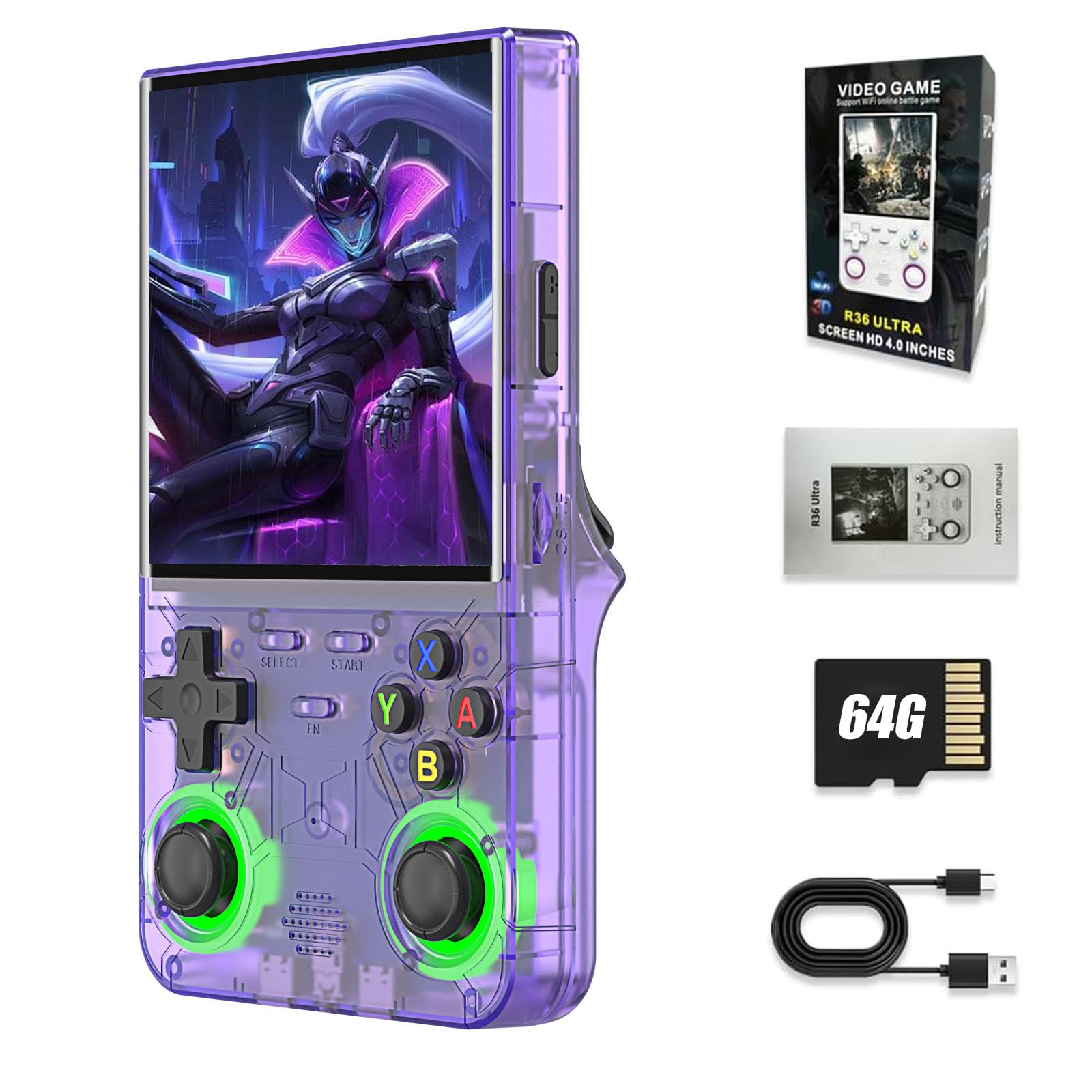 R36 Ultra Retro Game Console - 4