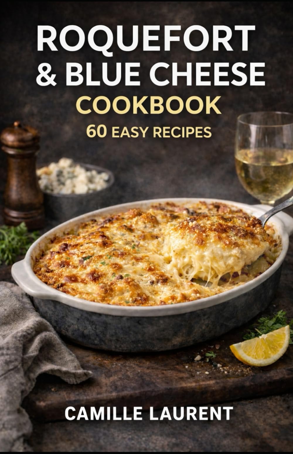 Roquefort & Blue Cheese Cookbook: 60 Easy Recipes for Creamy Sauces, Fresh Salads, Pasta Dishes, Golden Bakes, and Party Appetizers: Quick, reliable ... crispy bites, sweet-and-savory pairings