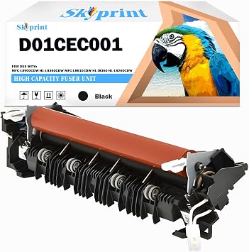 D01CEC001 D00C54001 Fuser Unit Replacement for Brother MFC-L8900CDW HL-L8360CDW MFC-L8610CDW HL-L8260CDW HL-L9310CDW MFC-L9570CDW Series Printer.115 Volt Upgraded