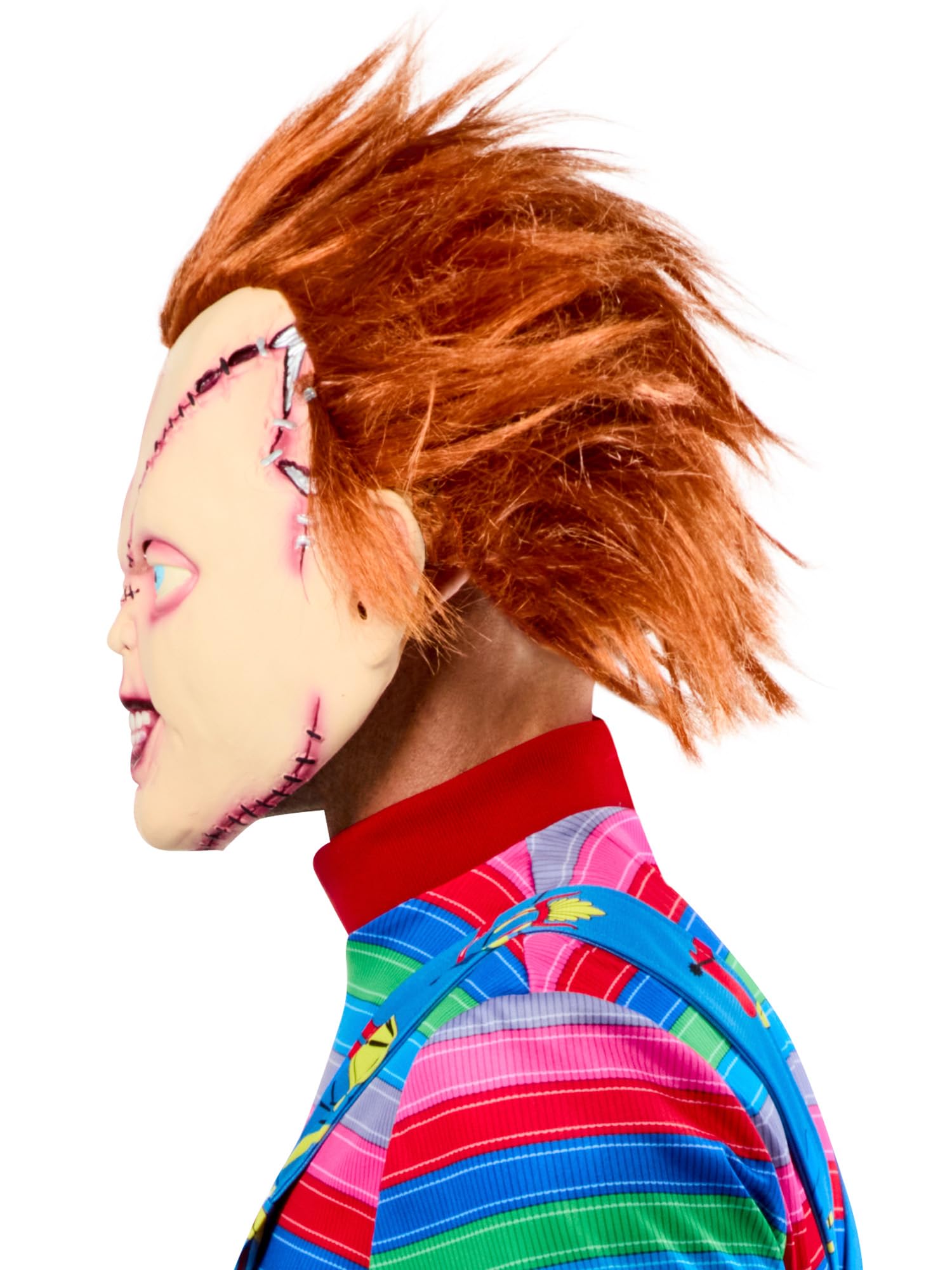 Rubies Official Chucky, Chucky Stitched Up 3-4 Mask Adult Accessory, Adult Fancy Dress, One Size Halloween - Image 4