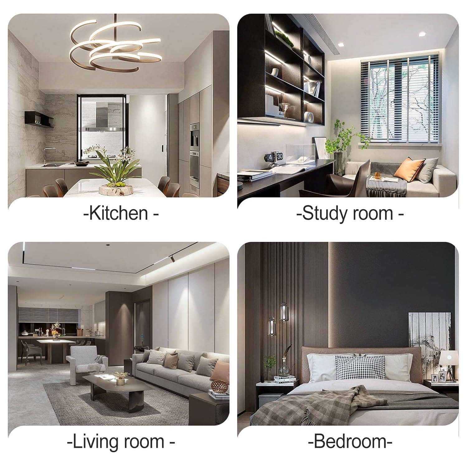 Lot De 2 Variateurs De Lumière Muraux + Télécommande Infrarouge – Neuf