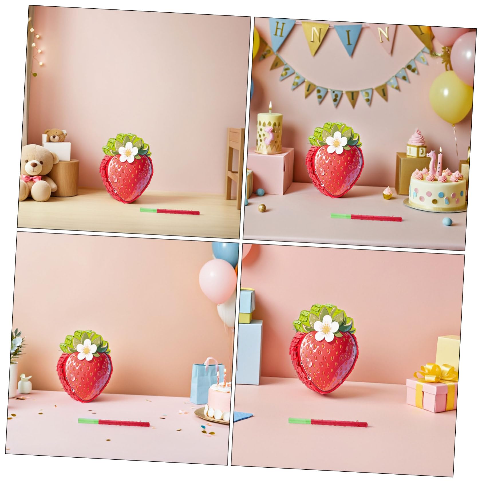 Piñata para Divertidos Decoración Temática de Frutas para Fiesta de Cumpleaños Shower y Cinco de Mayo