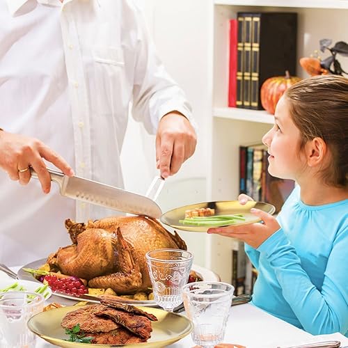 Miniatura 4 de Platos de acero inoxidable, paquete de 6 platos de acero inoxidable 304 304 platos de cena, platos de alimentación y campamento para servir platos