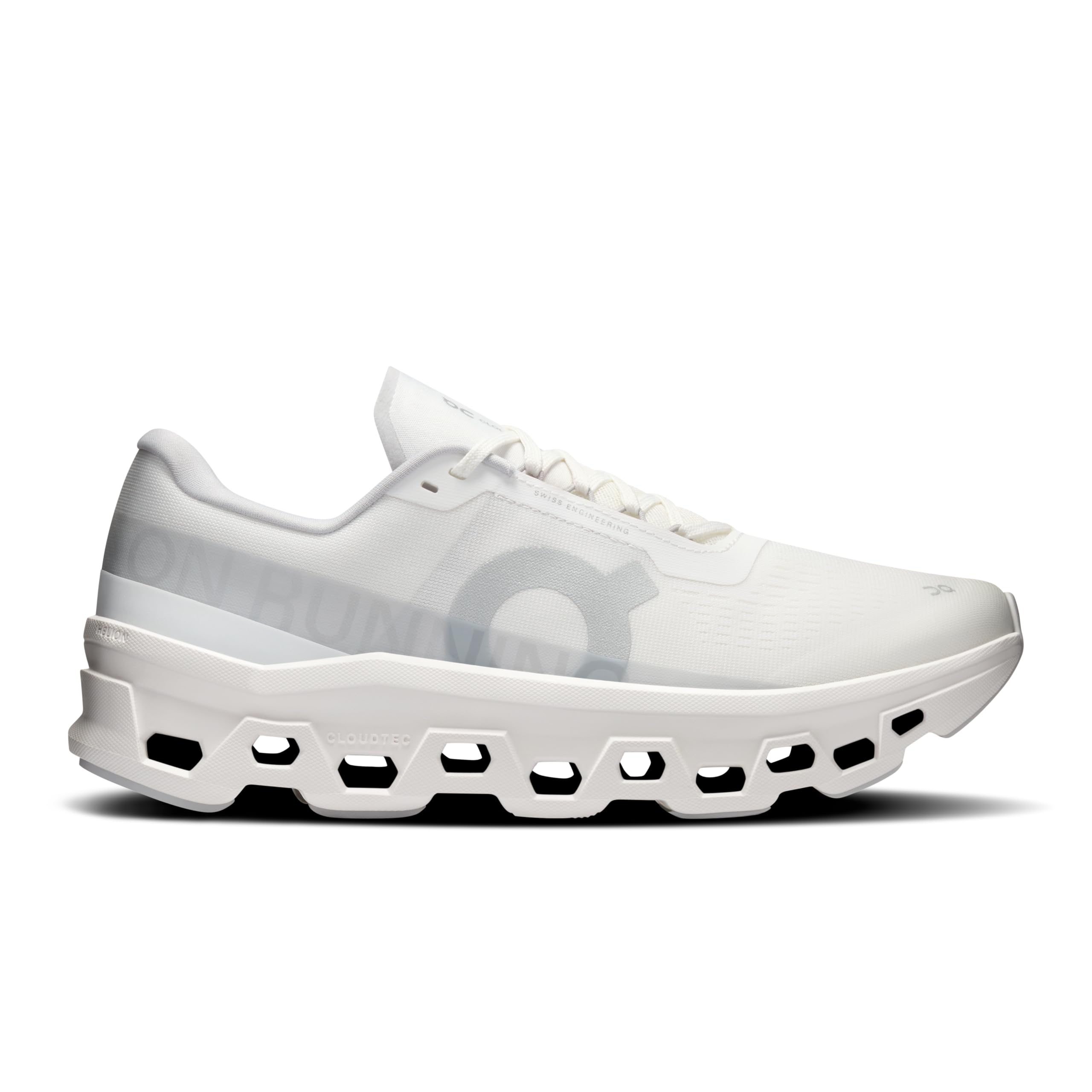 On Running Men's White Cloudmonster 1 Poliestere Riciclata Suola Calzature
