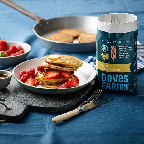 Miniatura 6 de Doves Farm wholemeal centeno Harina 1kgPack de 2