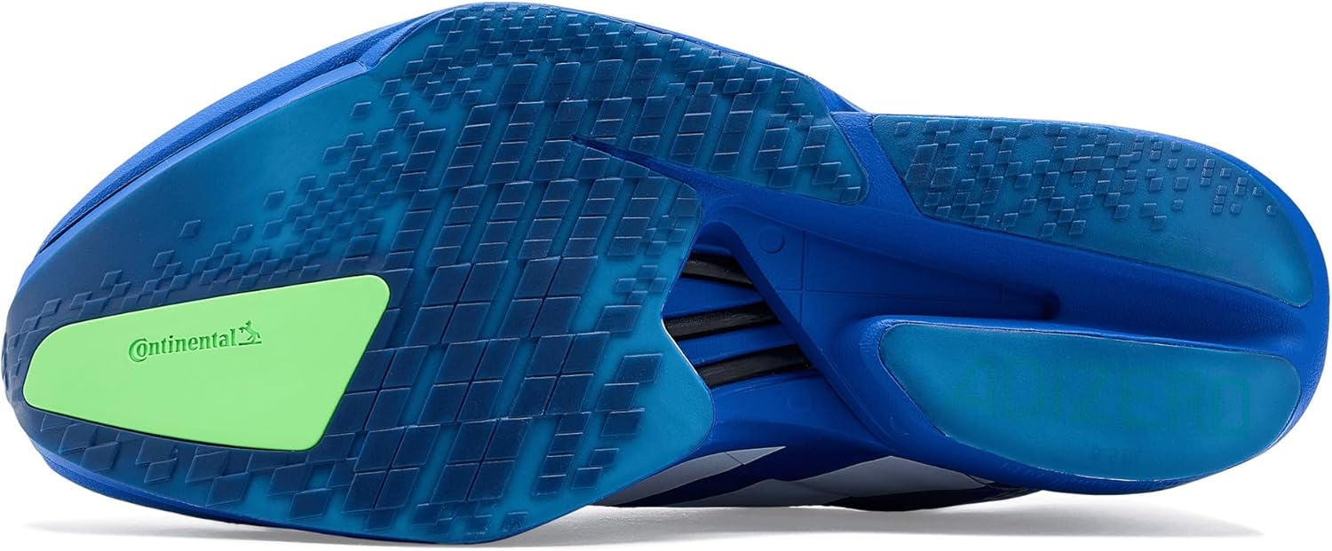 adidas Men's Adizero Adios PRO 4 M BlueFtwr White/Lime Burst 9 US