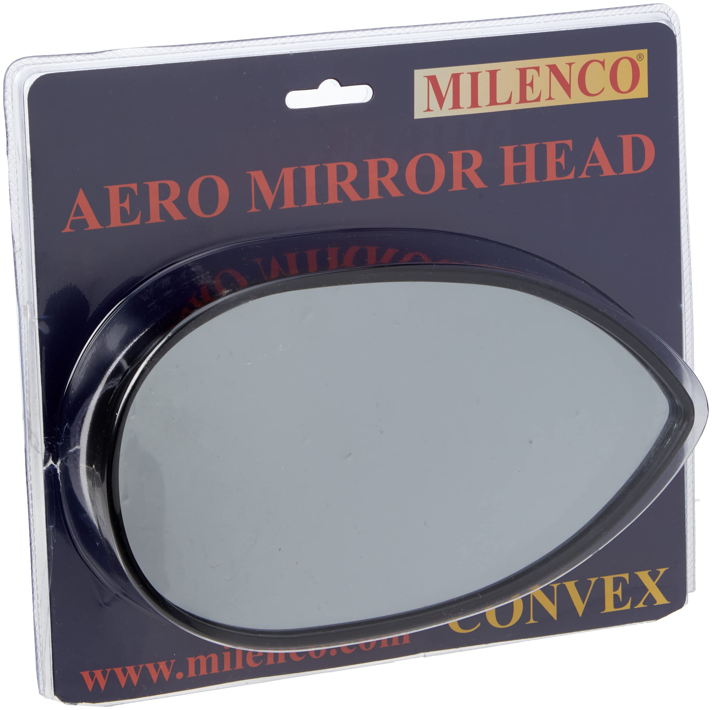 Milenco Aero Mirror Convex Spiegelkopf 1St, black