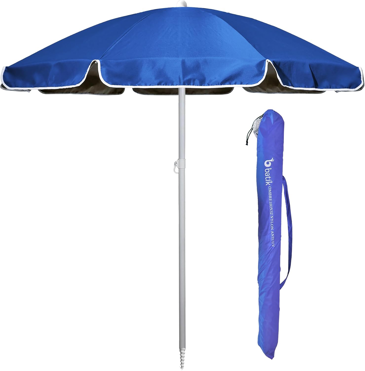 Ombrellone Da Spiaggia Pieghevole POCKET - Leggero E Compatto Per Moto E Bicicletta - Con Tracolla E Sistema Di Ancoraggio - Foto 2