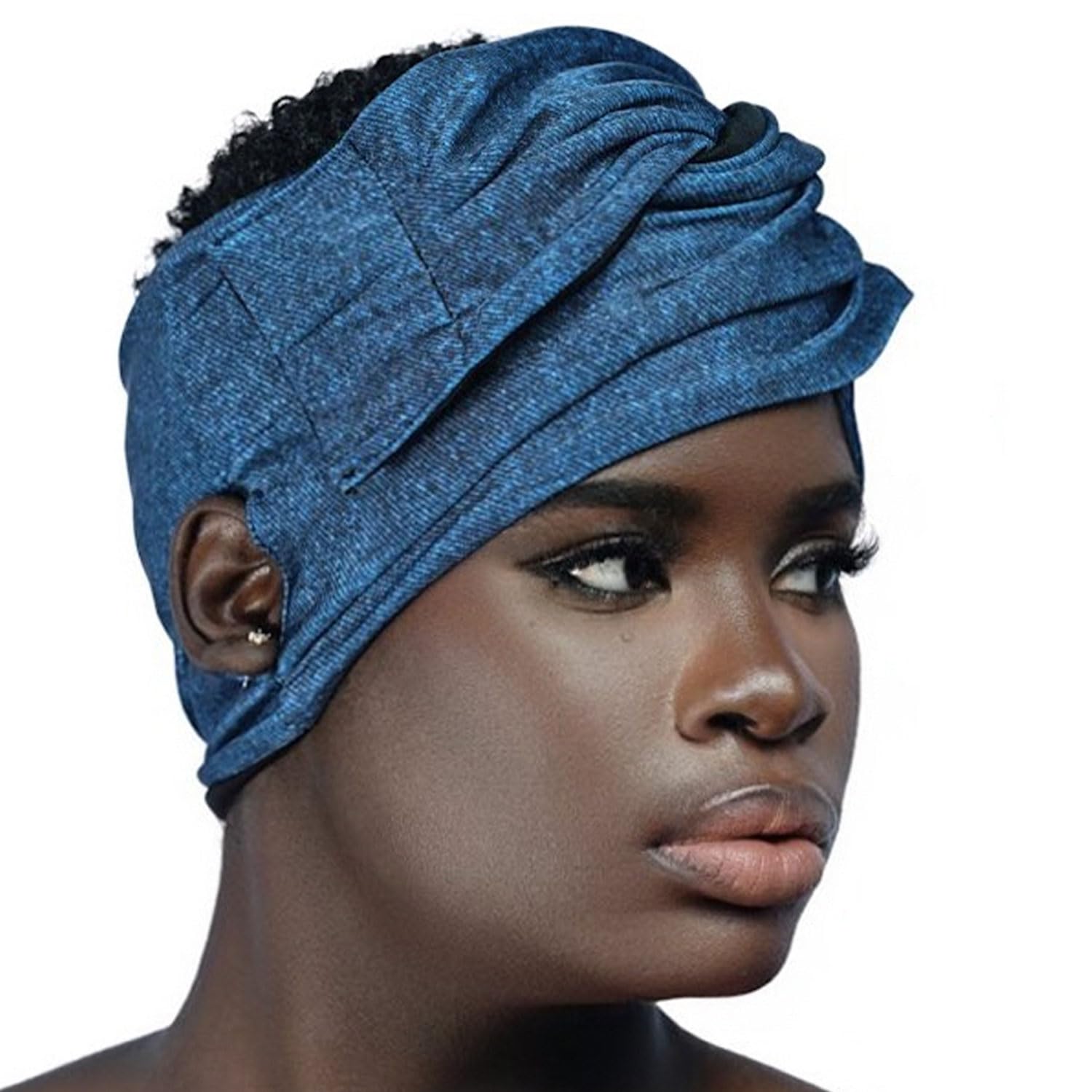 EARTWOEAR Head Wrap, Hair Scarf for Women, Head Scarf with Ear Slots, Headwear for bathing, Sports, Hair Coverings and Sleep
