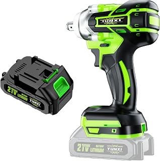 Cordless impact wrench, brushless electric impact drill bit, impact wrench drill bit, suitable as a gift for men for car and home use (Single machine 9)