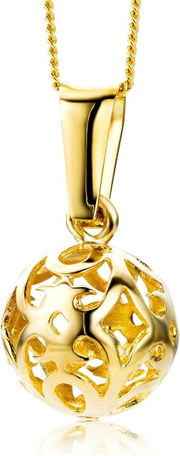Miore Necklace - Pendant Women Chain Yellow Gold 9 Kt / 375 Chain 45 cm
