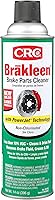 CRC Brakleen Non-Chlorinated Brake Parts Cleaner with PowerJet Technology, 14oz Cans (12-Pack) – Fast, Powerful Degreaser