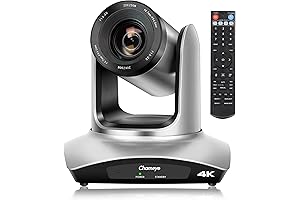 Chameye 4K PTZ Camera: Capture Stunning Content for Live Streaming and More