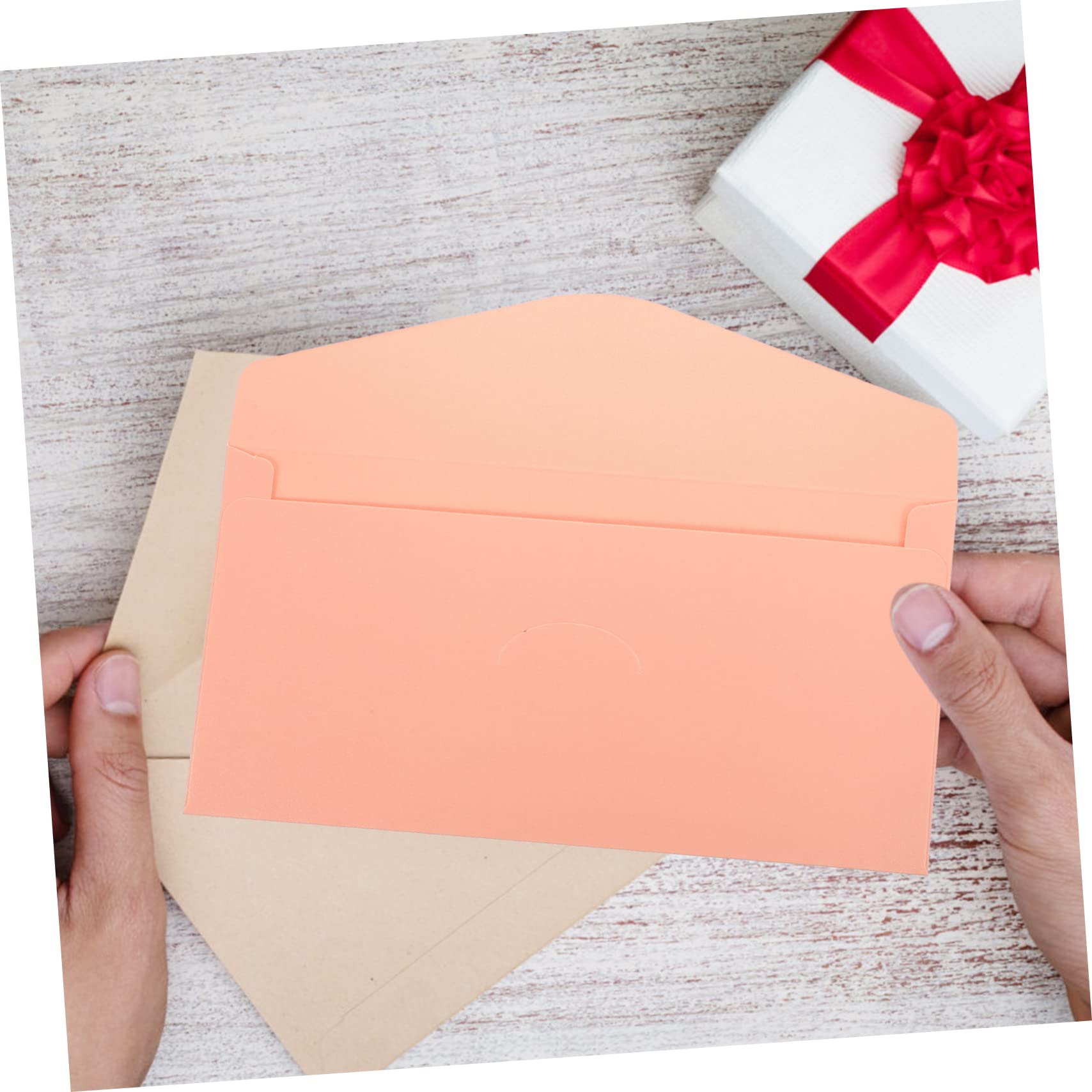 Artibetter 50pezzi Buste Per Biglietti Buste Decorative Per Matrimoni Multifunzione in Carta Iridescente Piccole Per Inviti Compatte Per Biglietti