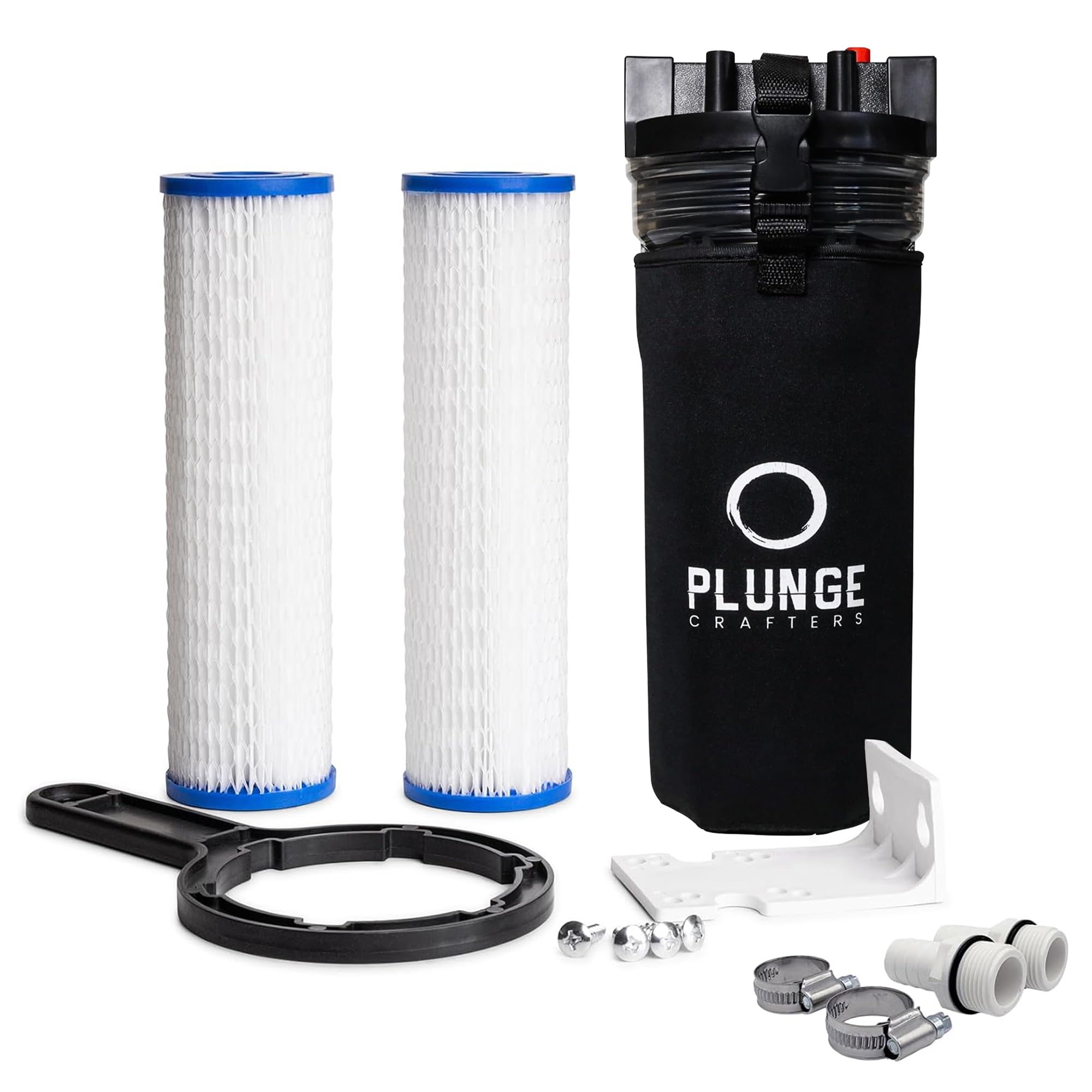 ChillGuard XL Cold Plunge Filter Cover - Neoprene Insulated Sleeve For Ice Bath Filter Housings 1 thumbnail image